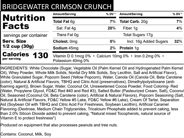 Bridgewater Crimson Crunch