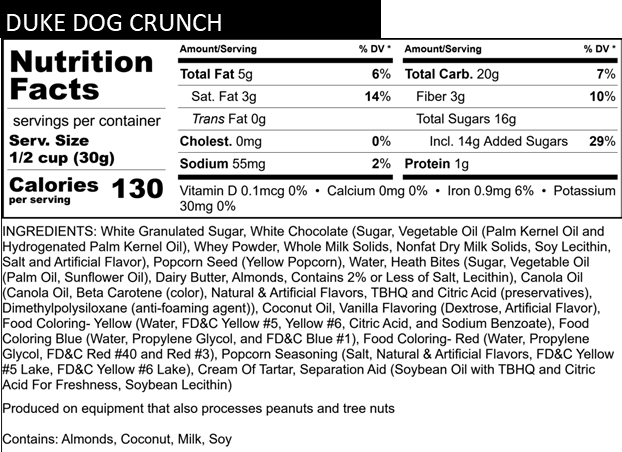 Duke Dog Crunch