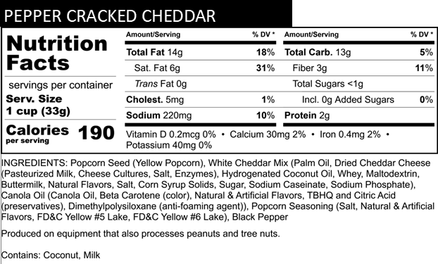 Pepper Cracked Cheddar