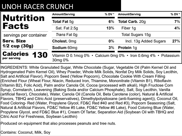 UNOH Crunch